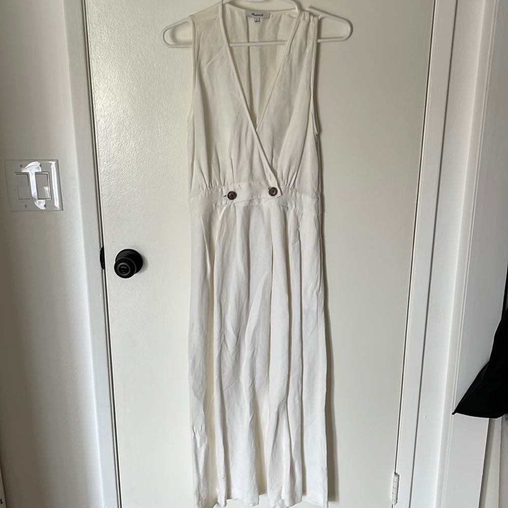 Madewell White Maxi Dress Size 2